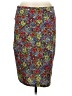 Lularoe Paisley Red Blue Casual Skirt Size M - photo 1