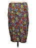 Lularoe Paisley Red Blue Casual Skirt Size M - photo 2