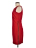 Milly Solid Red Cocktail Dress Size 6 - photo 5