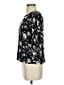 Eyeshadow Black 3/4 Sleeve Blouse Size S - photo 5