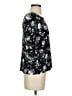 Eyeshadow Black 3/4 Sleeve Blouse Size S - photo 4