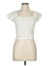Assorted Brands Ivory Short Sleeve Top Size Med - Lg - photo 1