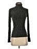BCBGMAXAZRIA Silver Long Sleeve Turtleneck Size XS - photo 1