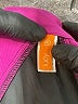 lucy 100% Polyester Black Track Jacket Size M - photo 6