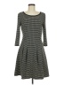 Max Studio Houndstooth Black Casual Dress Size M - photo 1