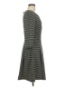 Max Studio Houndstooth Black Casual Dress Size M - photo 4