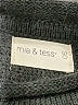 Mia + Tess Black Poncho One size - photo 7