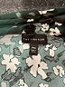 The Limited 100% Polyester Floral Green Teal Long Sleeve Blouse Size M (petite) - photo 7