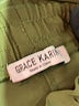 Grace Karin Solid Green Casual Pants Size L - photo 6