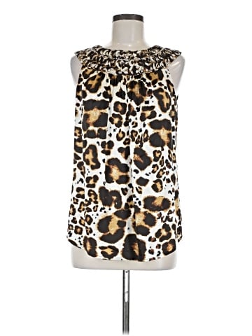 Etcetera Sleeveless Silk Top (view 1)