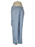 Happily Grey Blue Cargo Pants Size M - photo 1