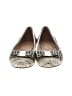 Salvatore Ferragamo Houndstooth Gold Tan Flats Size 8 - photo 2