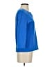 Rafaella 100% Cotton Blue 3/4 Sleeve Top Size S - photo 4