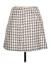 Shein 100% Polyester Tweed Brown Casual Skirt Size L - photo 2
