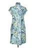 Chico's Paisley Blue Casual Dress Size Sm (0) - photo 2