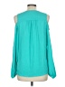 XOXO Teal Long Sleeve Blouse Size M - photo 2