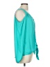 XOXO Teal Long Sleeve Blouse Size M - photo 4