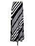 Susan Graver Stripes Black Casual Skirt Size S - photo 2