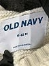 Old Navy 100% Cotton Ivory Cardigan Size 6-12 mo - photo 3