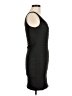 Aqua Solid Black Cocktail Dress Size M - photo 4