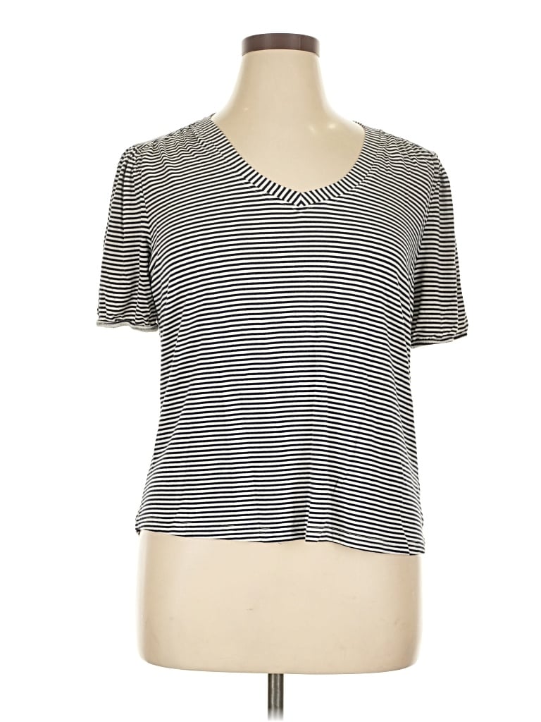 Pre-owned Falls Creek Short Sleeve T-shirt In Gray