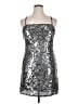 H&M Metallic Silver Cocktail Dress Size XL - photo 1