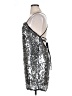 H&M Metallic Silver Cocktail Dress Size XL - photo 5