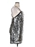 H&M Metallic Silver Cocktail Dress Size XL - photo 4