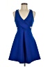 Express Solid Blue Cocktail Dress Size 6 - photo 1