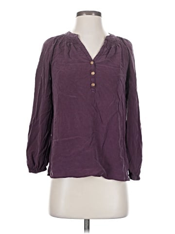 Lilly Pulitzer 3/4 Sleeve Silk Top (view 1)
