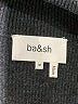 BA&SH 100% Wool Black Cardigan Size Med (2) - photo 7