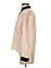 Shein Color Block Tan Long Sleeve Blouse Size 4 - photo 5