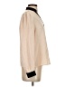 Shein Color Block Tan Long Sleeve Blouse Size 4 - photo 4