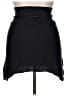 Unbranded Solid Black Casual Skirt Size XL - photo 2