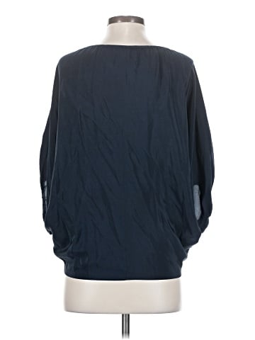 Chelsea Flower 3/4 Sleeve Silk Top (view 2)