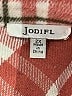 Jodifl 100% Polyester Plaid Red 3/4 Sleeve Blouse Size 2X - photo 7