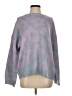 Le Lis 100% Acrylic Hearts Purple Pullover Sweater Size XS - photo 1