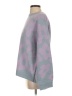 Le Lis 100% Acrylic Hearts Purple Pullover Sweater Size XS - photo 5