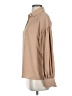 Express 100% Polyester Tan Long Sleeve Blouse Size S - photo 5