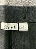 Cato Solid Black Formal Skirt Size 16 - photo 4