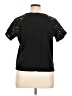 Design 365 100% Cotton Black Short Sleeve Top Size 1X - photo 2