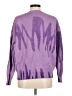 Shein Tie-dye Purple Pullover Sweater Size 6 - photo 2