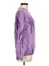 Shein Tie-dye Purple Pullover Sweater Size 6 - photo 4