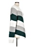 Shein 100% Polyester Stripes Green Pullover Sweater Size 12 - photo 4
