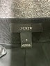 J.Crew 100% Polyester Solid Black Casual Skirt Size 2 - photo 4
