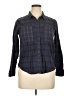 Lucky Brand Plaid Blue Long Sleeve Button-Down Shirt Size L - photo 1