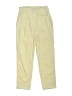 Assorted Brands Solid Yellow Casual Pants Size 130 cm / US 8 - photo 1