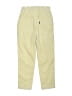 Assorted Brands Solid Yellow Casual Pants Size 130 cm / US 8 - photo 2
