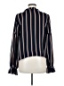 Dress Forum 100% Polyester Black Long Sleeve Blouse Size M - photo 2