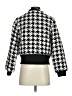 Bishop + Young 100% Polyester Houndstooth Black Jacket Size S - photo 2